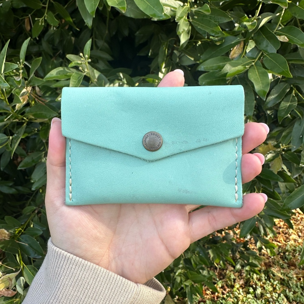 MINT 🌿 BNNU: Mini Envelope Wallet (Portland Leather Goods)